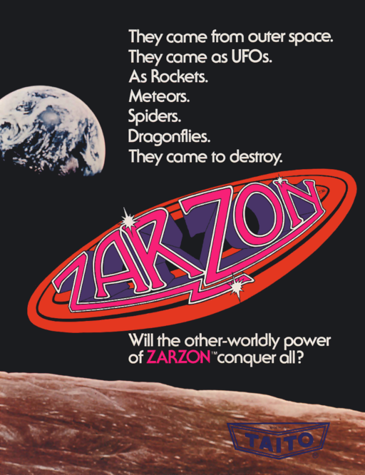 Zarzon Arcade Game Cover